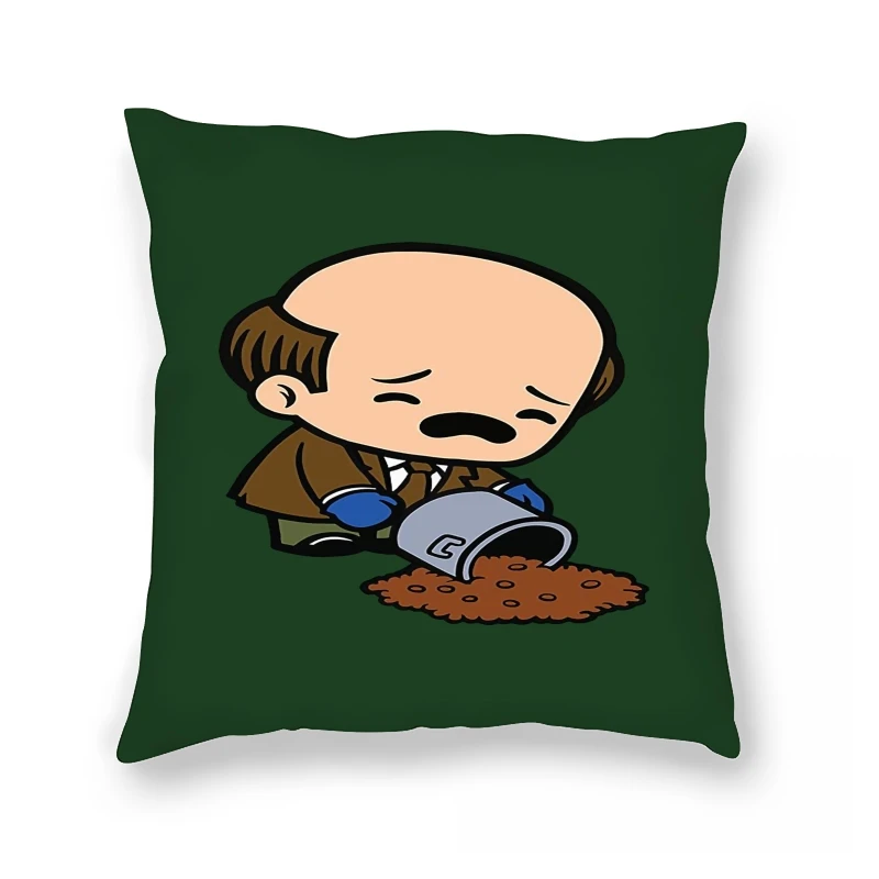 

Unisex Kevin Spilling Chili Kevin Malone Chili Office Funny TV Series 's Novelty Pillow Case Harajuku