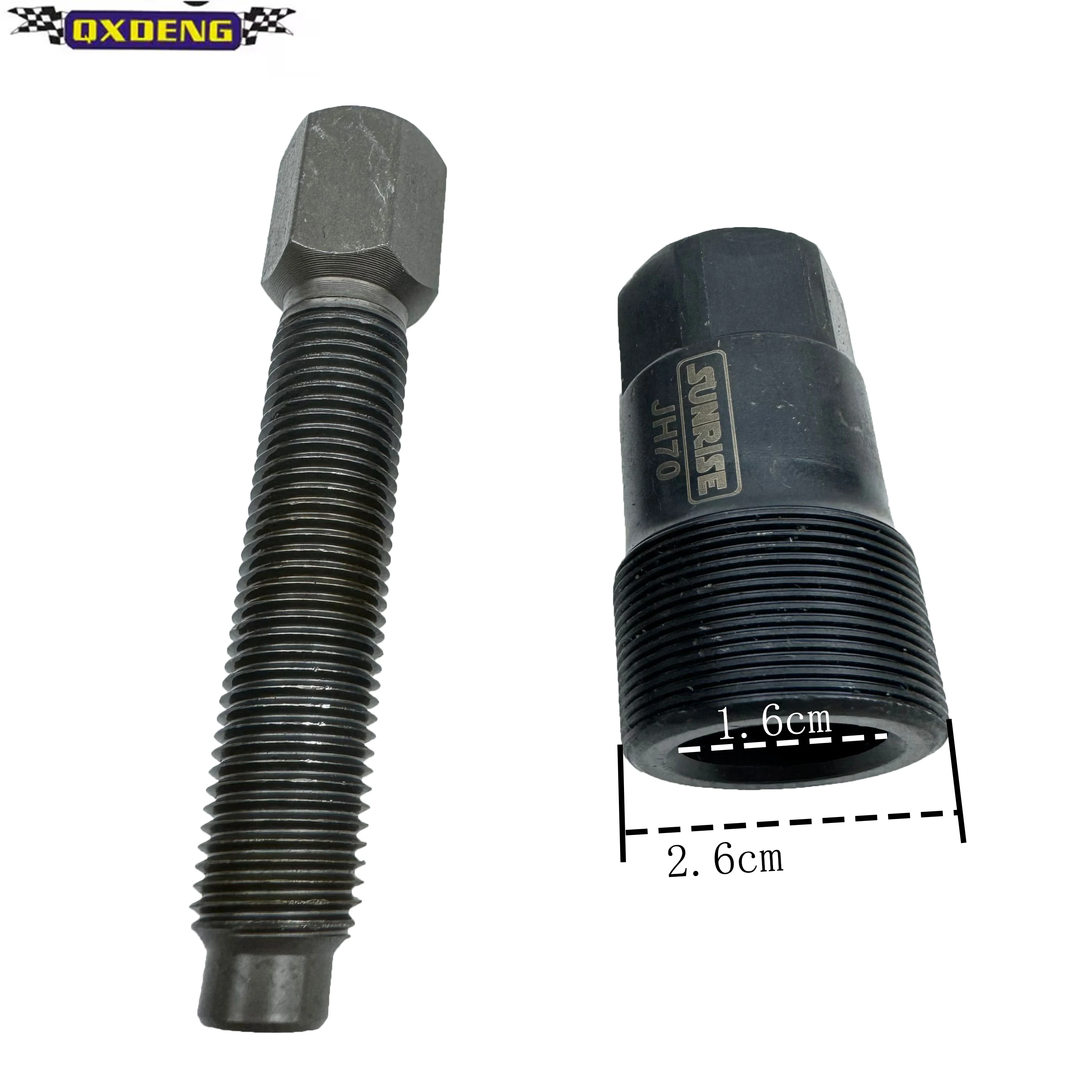 0035 Съемник ротора M27X1 с резьбой Магнитный съемник маховика для QUAD 152QMI 157QMJ GY6 125 150 3KJ