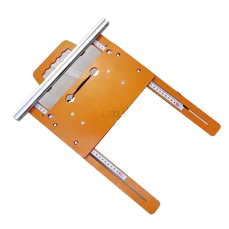 

Adjustable Bakelite Cutting Base Plate for Electric Cutting Machine Carpentry Flip Board with Clear Scale WoodCut Guide Plate