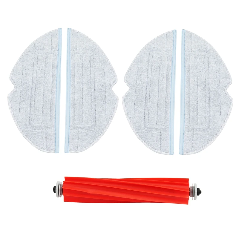 

5Pcs Main Roll Brush Mop Rag For Xiaomi Roborock T7S T7plus T7splus S7 Vacuum Cleaner Spare Parts Accessories