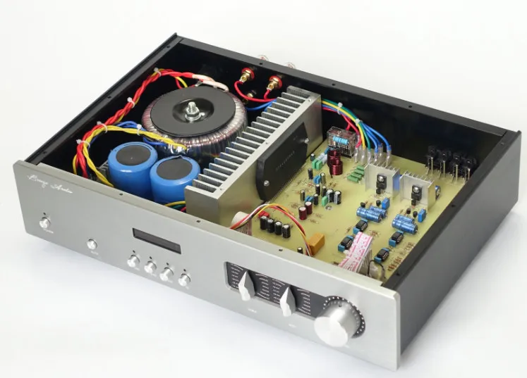 

Ретро Gaya STK4234MK5 100 Вт + 100 Вт HIFI demam kelas случайный музыкальный усилитель