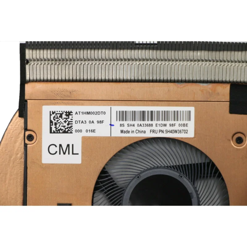 5H40W36702 Новый радиатор процессора с вентилятором UMA для ThinkPad T14 20S0 20S1 T490 20RY 20RX