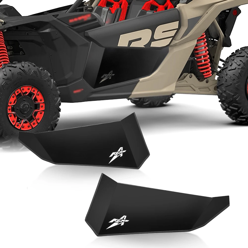 

Вставки для нижних дверей Maverick X3, KEMIMOTO, алюминиевые половины дверей, панели для передних дверей Can-Am X3 2 / 4 дверей 2017 -2021