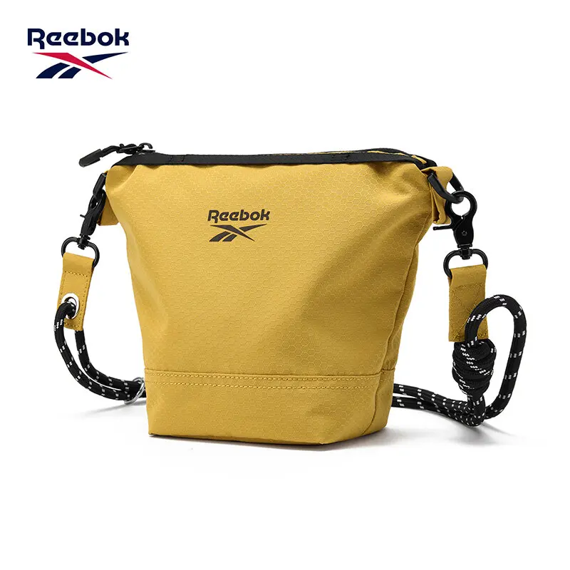 Фото REEBOK Корейские легкие сумки-мессенджеры через плечо для мужчин и женщин, повседневные маленькие сумки-слинг, женская сумка-ведро для телефона №2