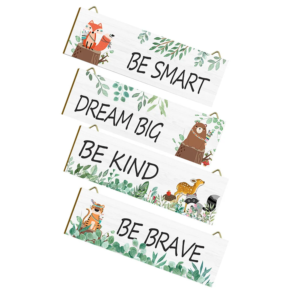 

Вдохновляющая настенная мотивирующая Цитата деревянные знаки буквы декоративные дверные подвески