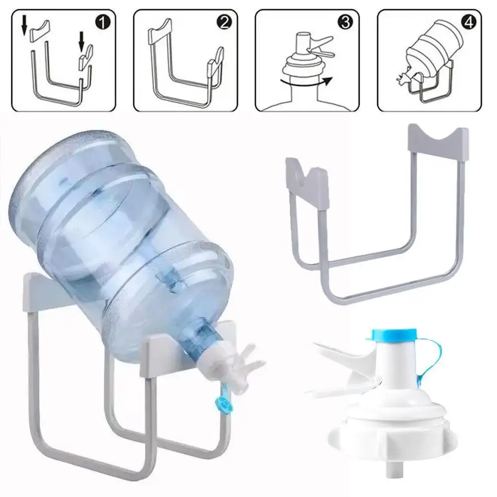 

Detachable Bracket Bottled Water Hand Press Type Water Dispenser Drinking Bucket Pure Mineral Water Folding Rack
