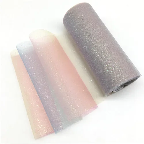 

Радужный тюль 10 ярдов, 15 см, полиэстер, для декора