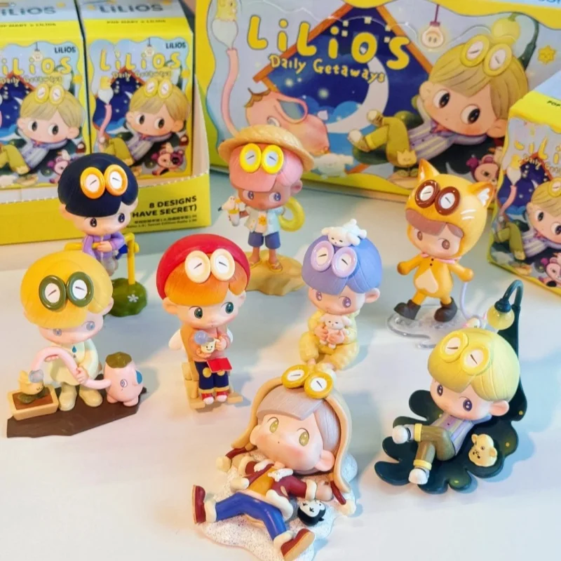 Оригинальная ежедневная микро-серия Lilios аниме-фигурка модель милая кукла