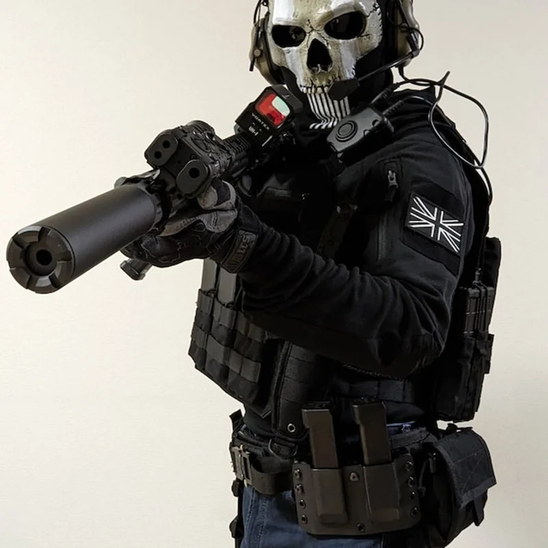 

MWII Skull Mask/helmet skull Mask,call Of Duty Mask,ghost Face COD Masks For Cosplay soldier Party Gift
