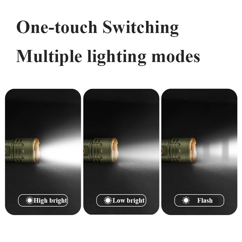 Светодиодный тактический фонарик Naturehike миниатюрный портативный уличный