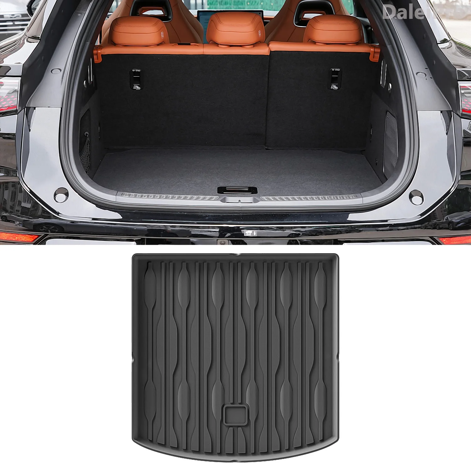 Для BYD Sealion 7 EV 2024 2025 автомобильные задние коврики в багажник всепогодные для