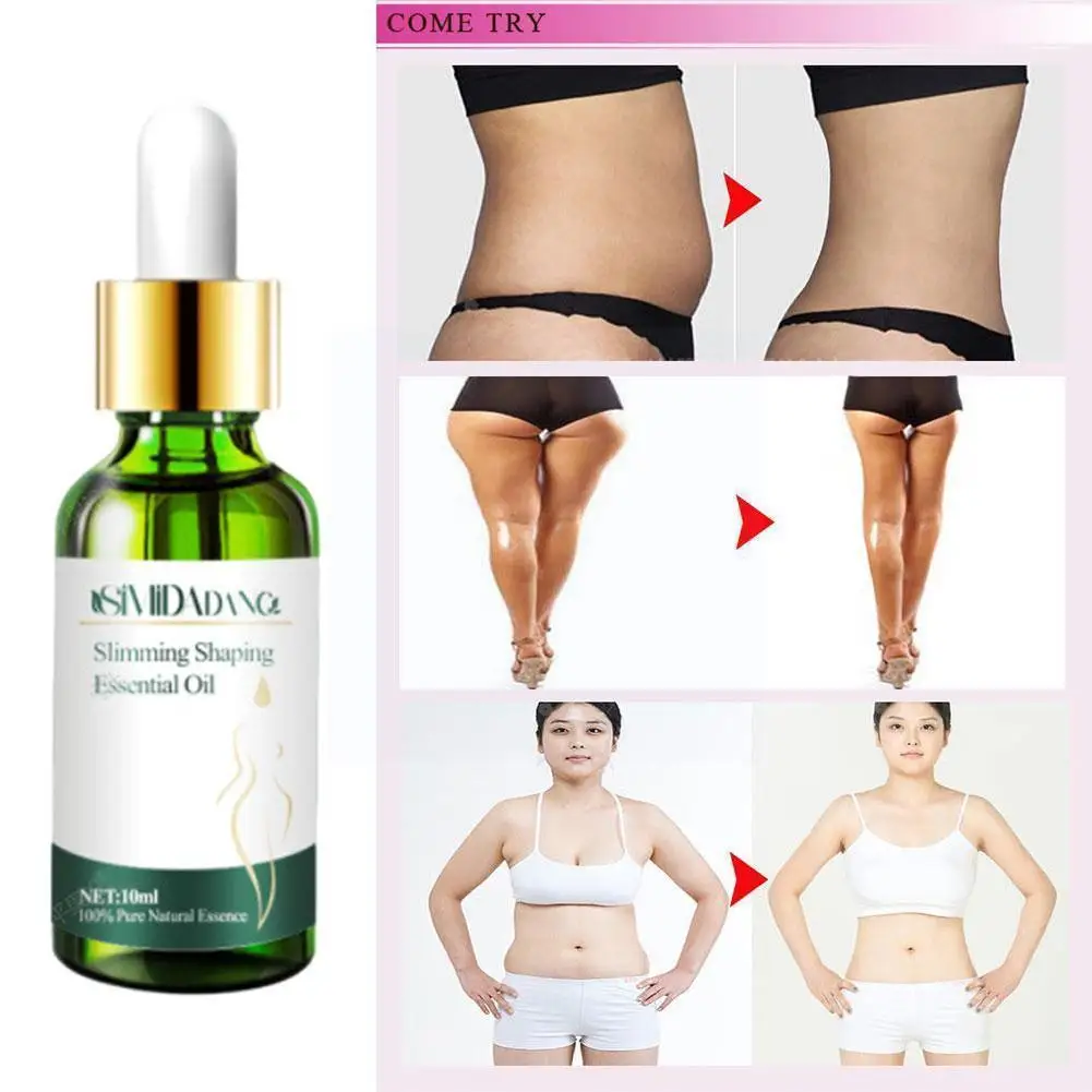 

10ml Slimming Shaping Products Lose Weight Essential Slimming Weight Loss Burning Cellulite Fat Anti Leg Thin Oils X1i5