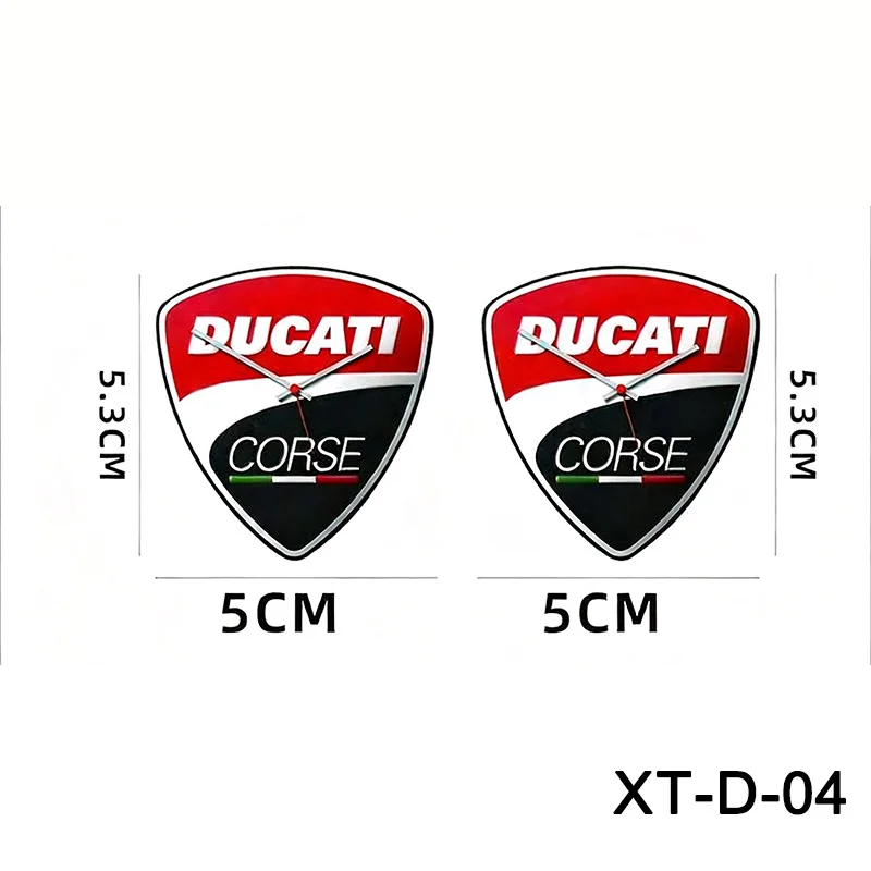 Фото Светоотражающая наклейка на шлем, наклейки для мотоциклов, логотип DUCATI, наклейка на велосипедный шлем, украшение для Ducati Monster 600, 620ie, 696, 796, 797 №5