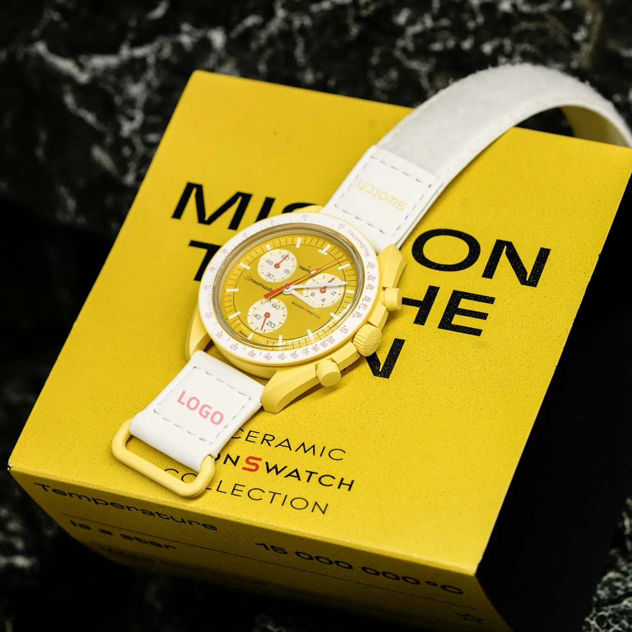 

2022 New Men's Watch Swatch Luminous Waterproof Belt Full Function Chronograph Alloy Shell Couple Watch High Quality