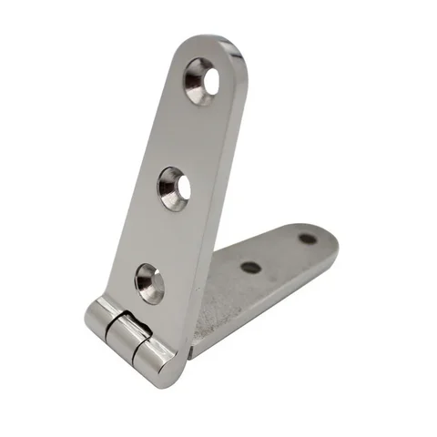 316 нержавеющая сталь Морская Лодка Палуба литой длинный ремень петля 2 шт./4 шт. 28x152 мм с 6 отверстиями зеркальная полировка фурнитура Литые двери