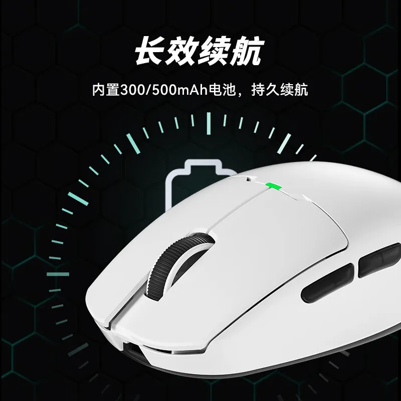 Геймерская мышь Aigo GM80 3 режима USB/2 4G/Bluetooth беспроводная PAW3311/3395