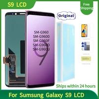 original 5 8amoled screen for samsung galaxy s9 lcd display sm g960fd g960a g960u g960f touch screen digitizer panel assembly