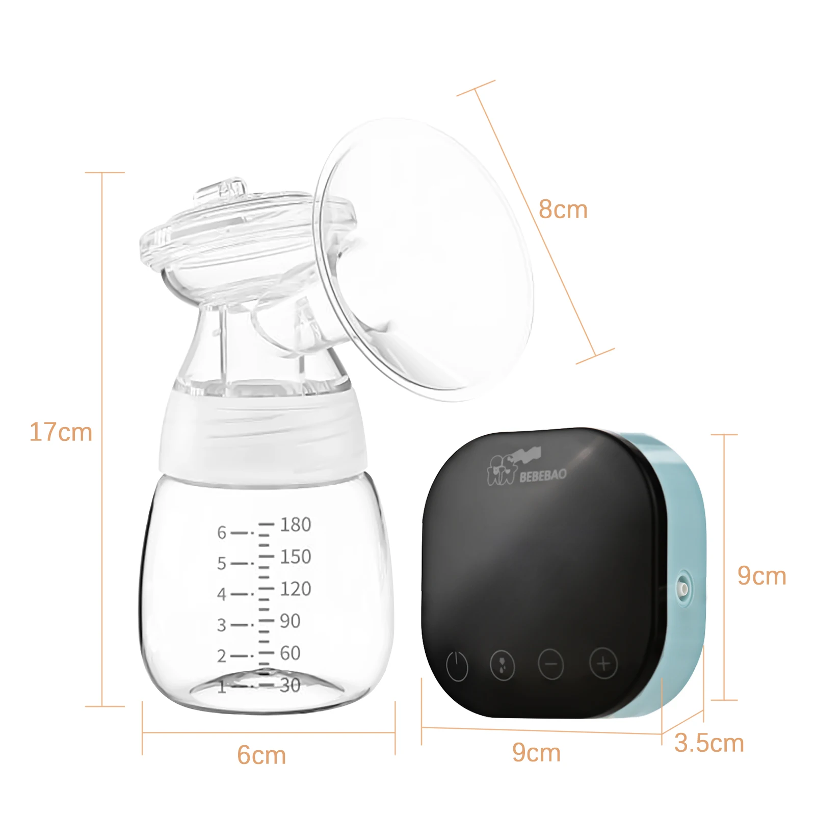 Молокоотсос электрический 3 режима 9 уровней всасывания экран дисплея |