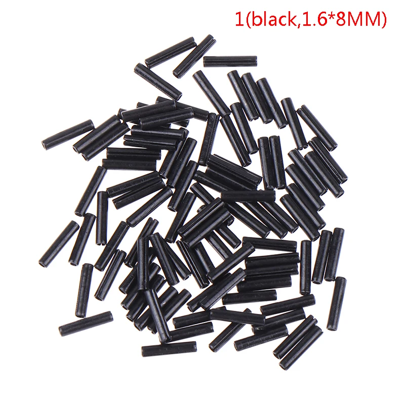 

200 шт./упаковка, брелок для ключей, 1,6*8 мм, 1,7*8 мм