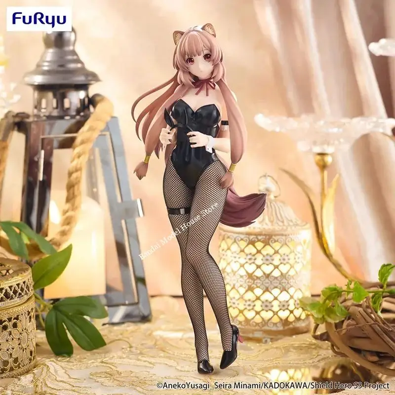 Фото В наличии: Оригинальные фигурки FuRyu BiCute Bunnies The Rising of The Shield Hero Raphtaria из ПВХ, аниме-фигурки, модели, игрушки, подарки №2