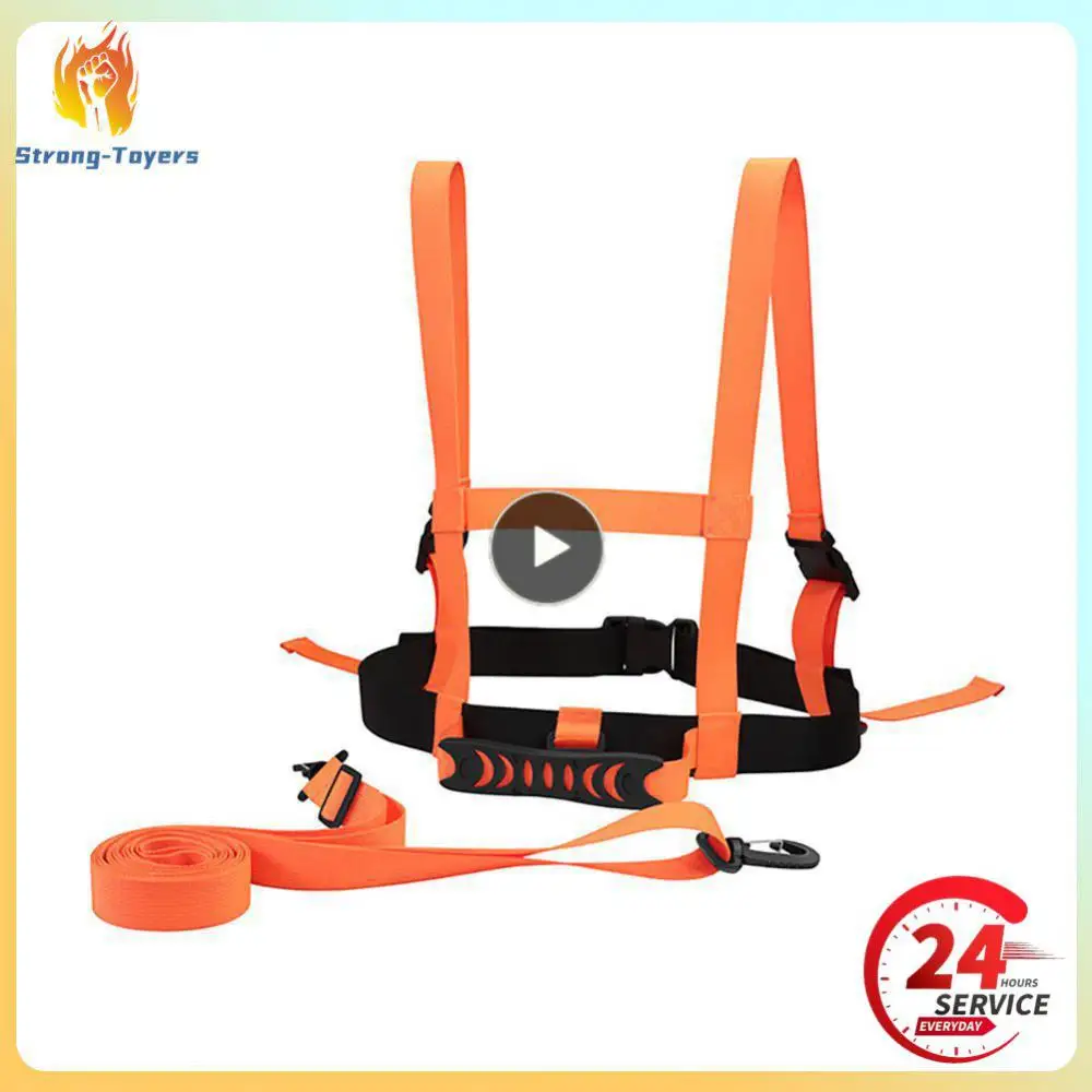 

Multi-function Ski Belt Nylon Traction Chest Rope Adjustable Ski Training Belt Outdoor Protective Facilities Ski Traction Rope
