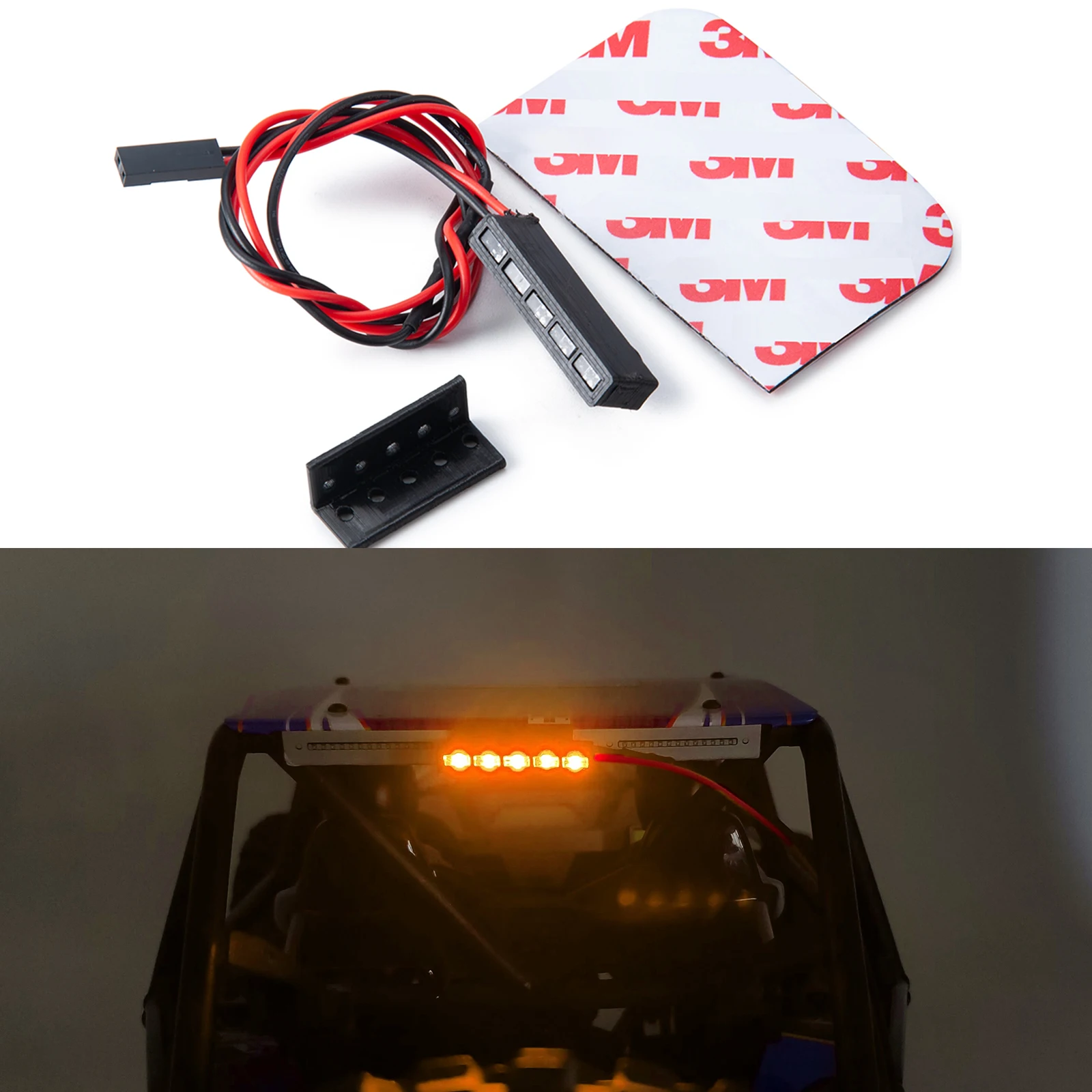 RCBENECO 32 мм/65 мм тормоз 5 светодиодов s лампа на крышу радиоуправляемые