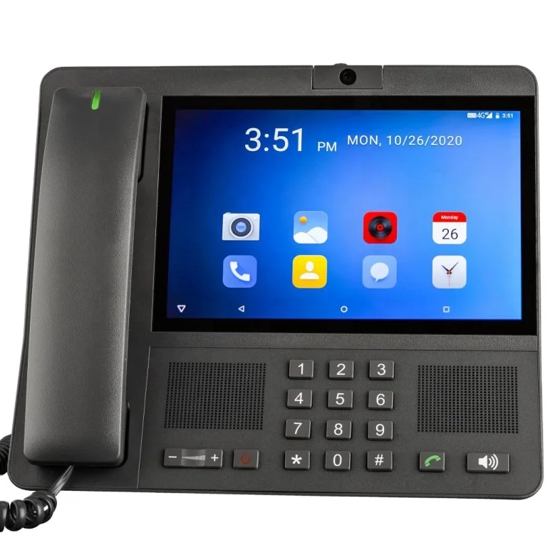 4g volte new 4g wifi cordless phone with touch screen support video call and can watch tv and movies fixed wireless telephone free global shipping