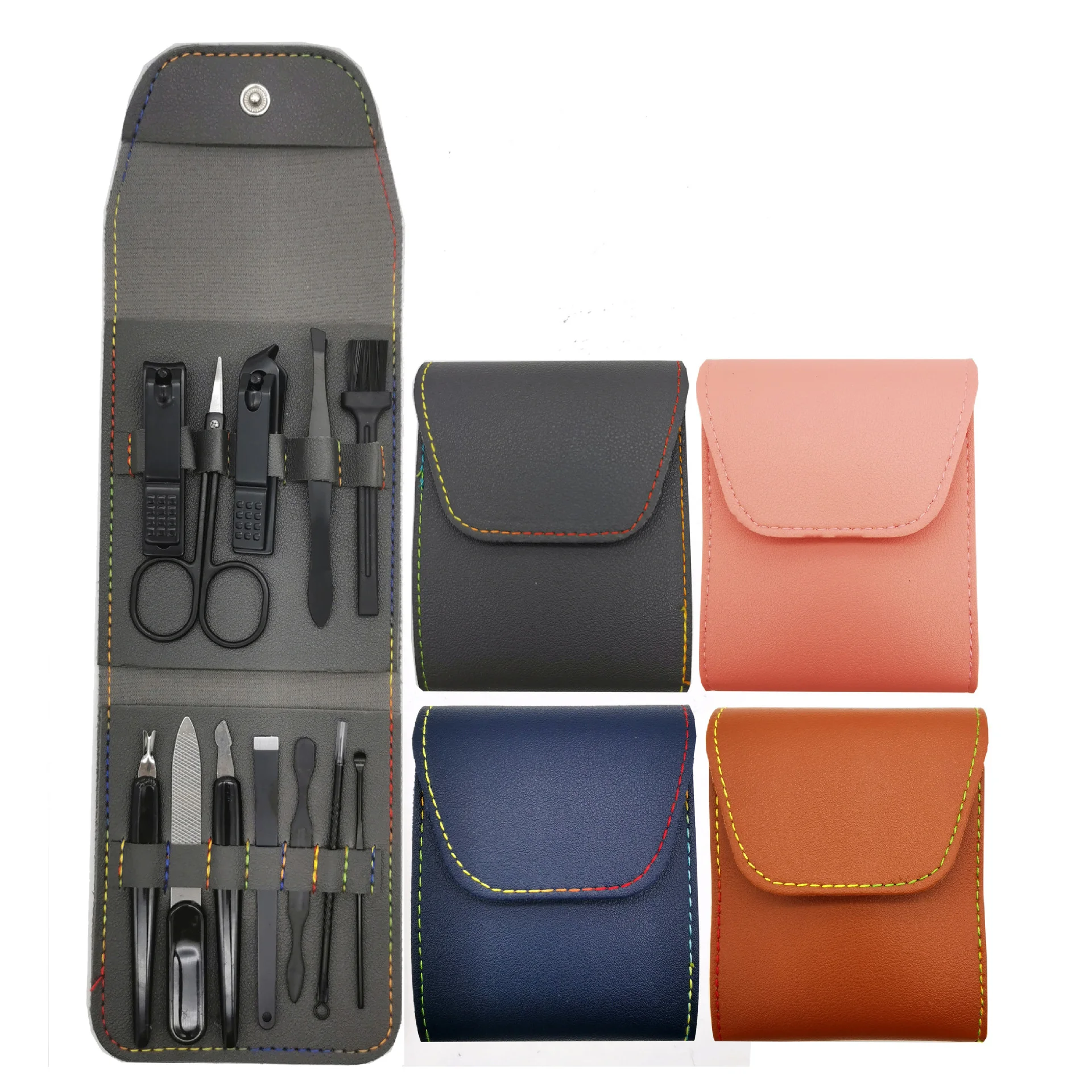 

Набор для маникюра из нержавеющей стали, 12 шт.