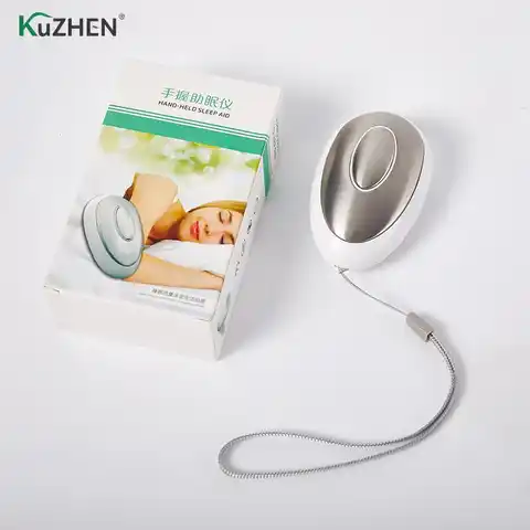A manual device for improving sleep, a tool for relieving stress with a microcurrent, a tool for relaxation, a massager for home, bedrooms, kr ...
