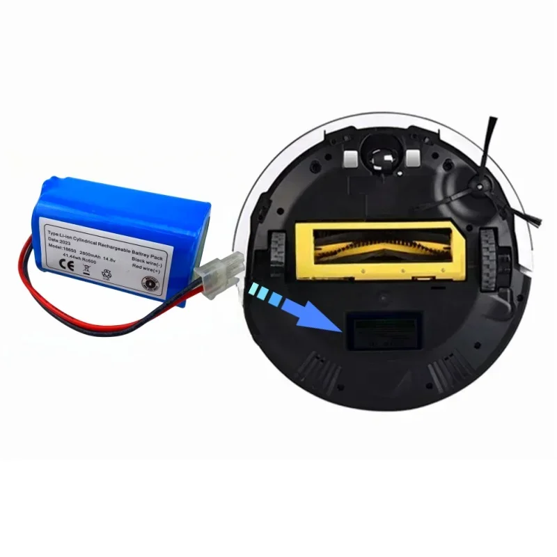 Литиевый аккумулятор 14 8 В 2800 мАч для робота-пылесоса ILIFE A4 A4s V7 A6 V7s Plus ILife 4S1P
