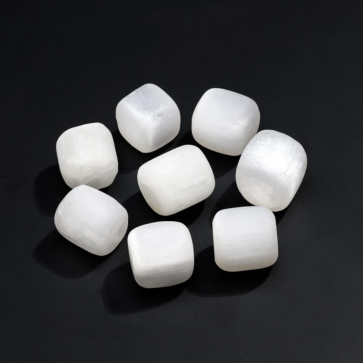 Натуральный селенит, качающиеся камни, Runyangshi