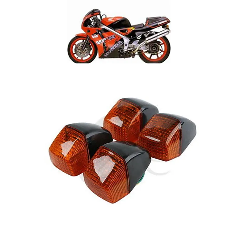 

Аксессуары для мотоциклов, 4-кратный указатель поворота для Honda VFR400 NC30 RVF400 NC35 CBR250 MC22