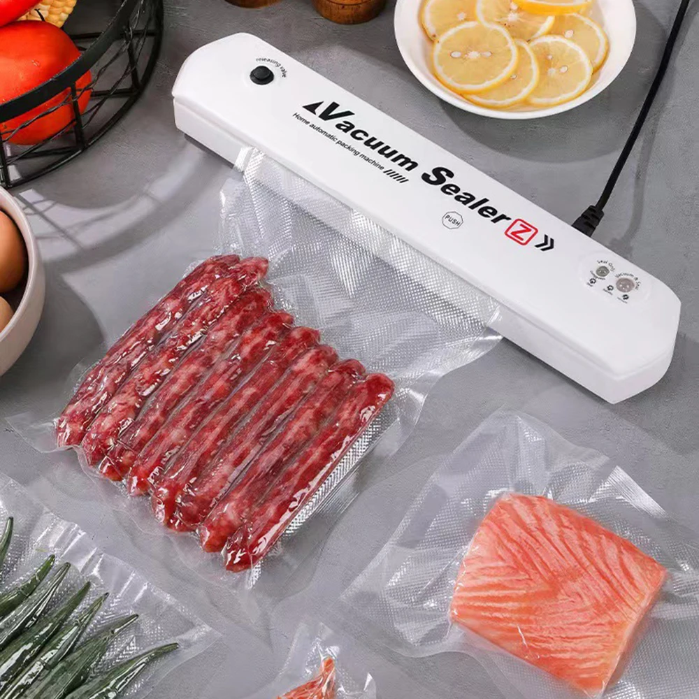 

Вакуумный упаковщик пищевых продуктов, 220 В/110 В, 10 пакетов в комплекте