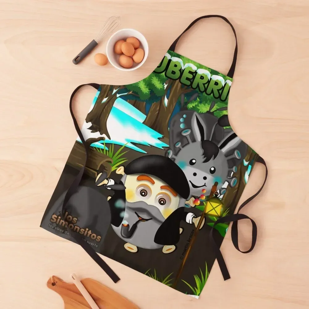 Olentzero of the Basque Country Eguberri on by los Somonsitos Фартук Кухня Женский костюм Официант Женские