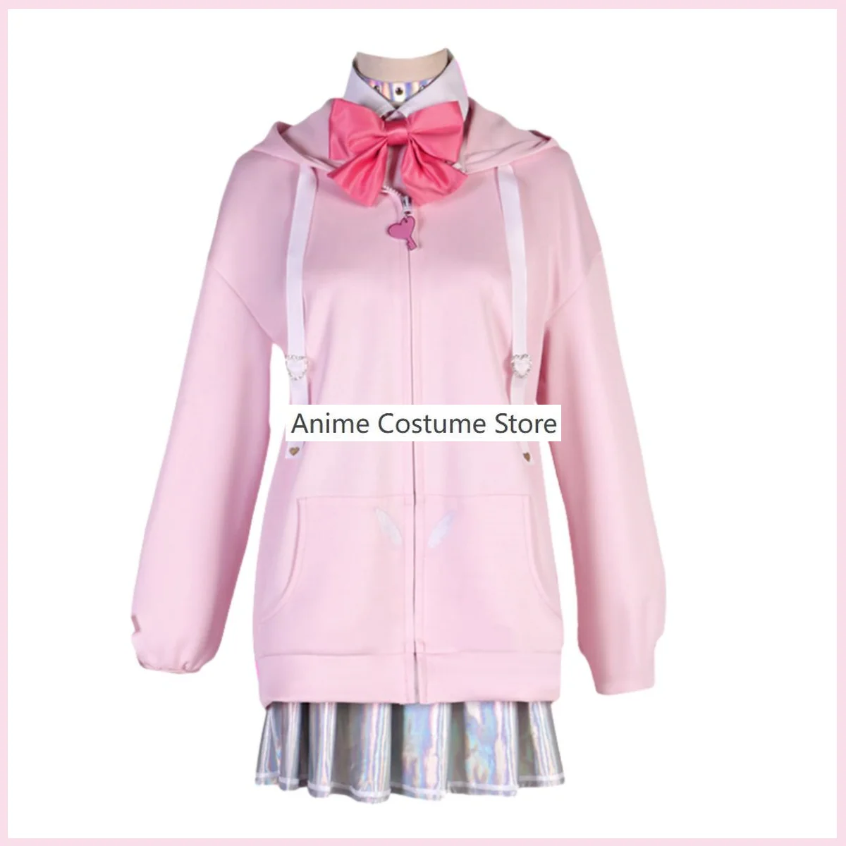 Костюм для косплея девочки из аниме игры при дождь KAngel костюм Ame Wig толстовки JK