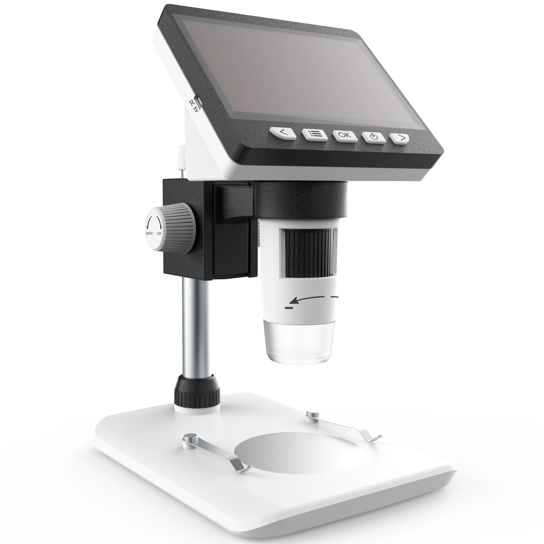 

2MP Pixel Digital Camera Microscopio 1000x Zoom 0-40mm Focusing Range 1080P Digital Magnifying Microscope with 8 LED Lamp