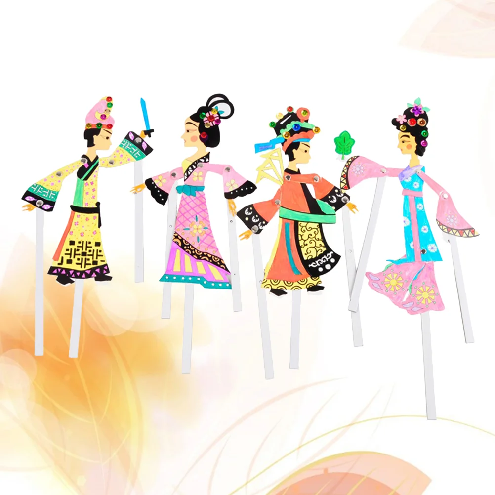 

Puppet Chinese Shadowkids Hand Paper Theater Puppets Traditionaltoys Puppetry Craft Playdiy Prop Performance Arm Character