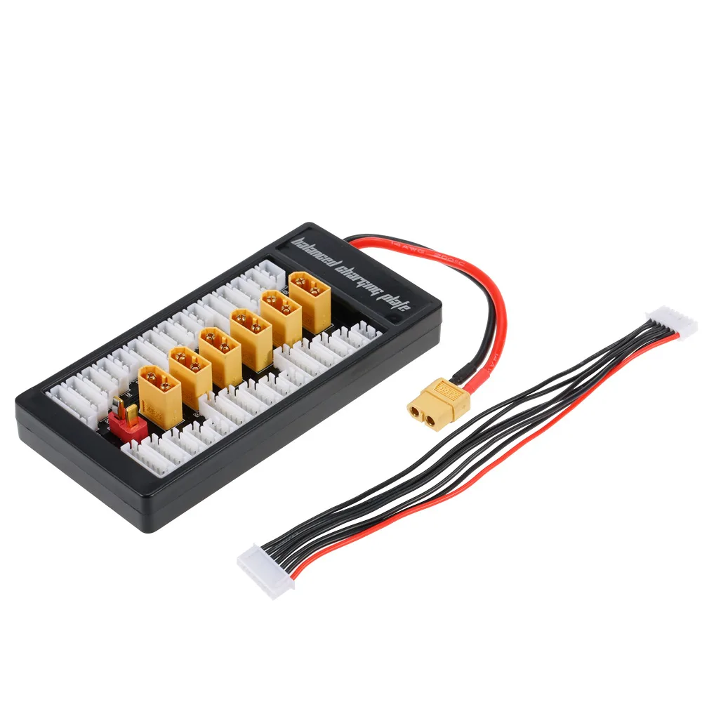 

2S-6S Lipo Parallel Balanced Charging Board XT60 Plug for Imax B6AC A6 720i Parallel Charging Plate Board
