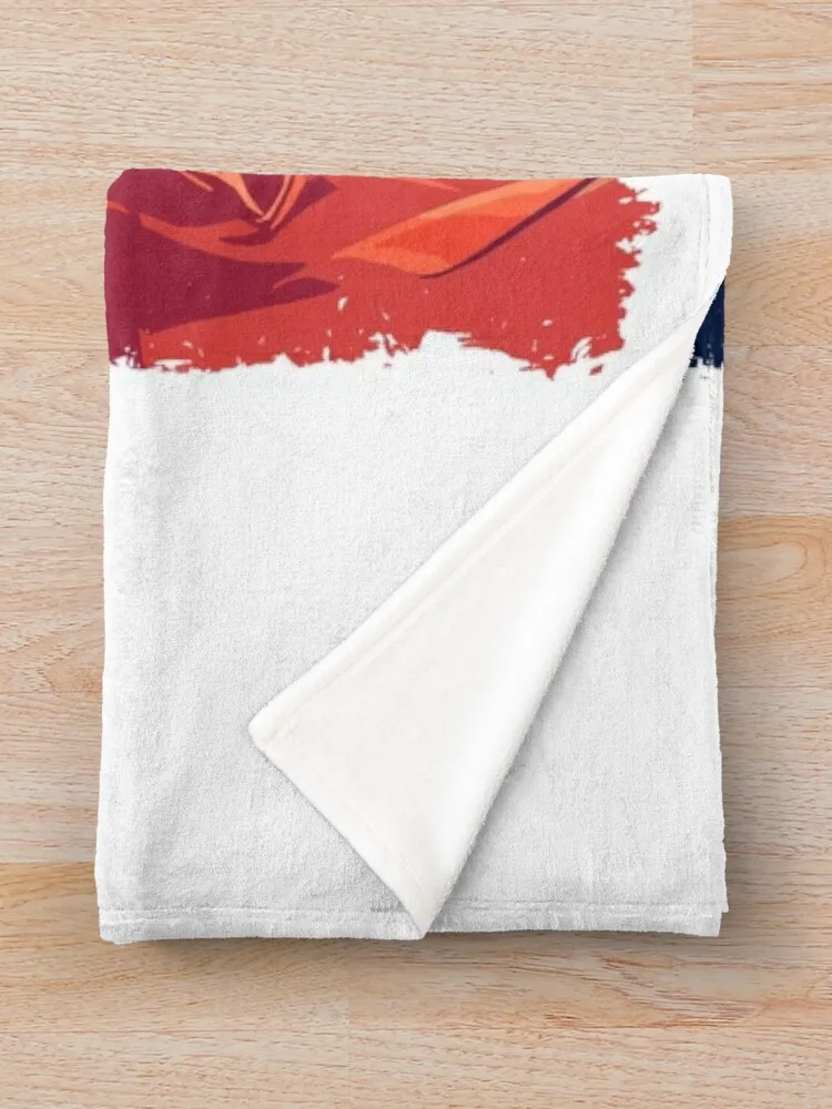 Джосп Брат Тито Президент Югославия SFRJ Абстрактная портретная иллюстрация Плед