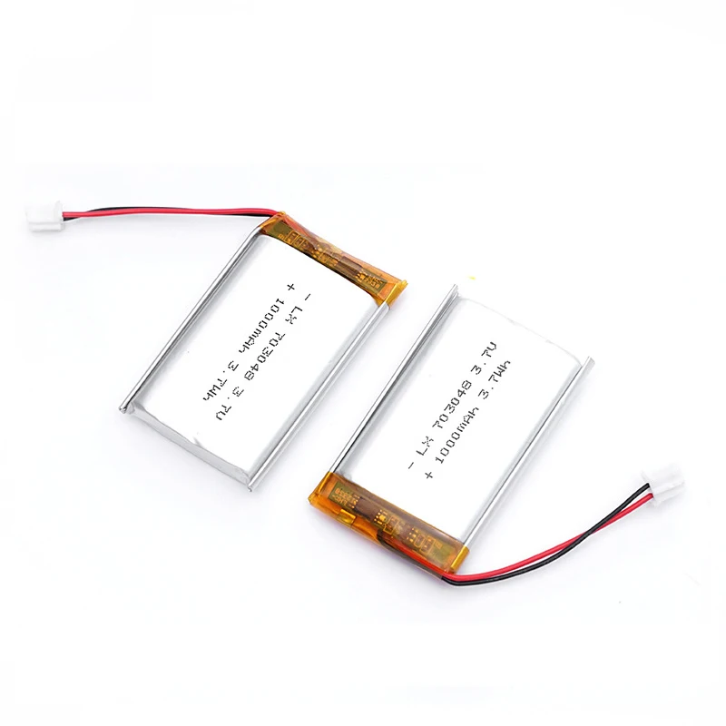 3 7 V 703048 1000mAh литиевая полимерная аккумуляторная батарея для машины раннего