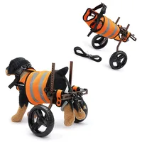 Dog Wheelchair,Pet Wheelchair Disabled Dog Walking Carfor Small Dogs 4-9KG Dog Wheelchair for Back Legs Pet Injury Training Aids