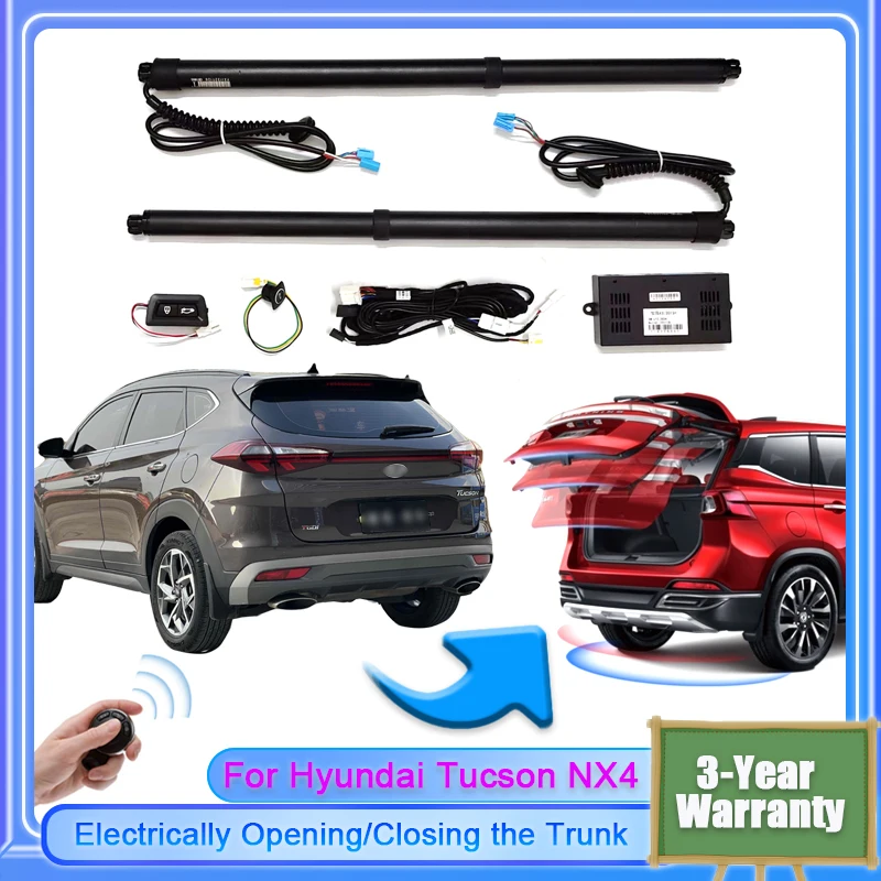 

For Hyundai Tucson NX4 2020~2024 Vehicle Electric Tailgate Lift for Trunk Intelligent Opening of Tail gate Soft Close Car Door