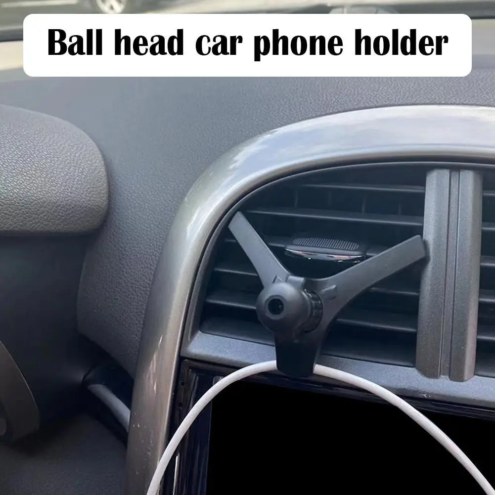 

Автомобильный держатель для телефона, магнитный зажим на вентиляционное отверстие, 17 мм, Шариковая головка, мобильный кронштейн, универсальный Сильный магнитный держатель для телефона, автомобильные подставки 360