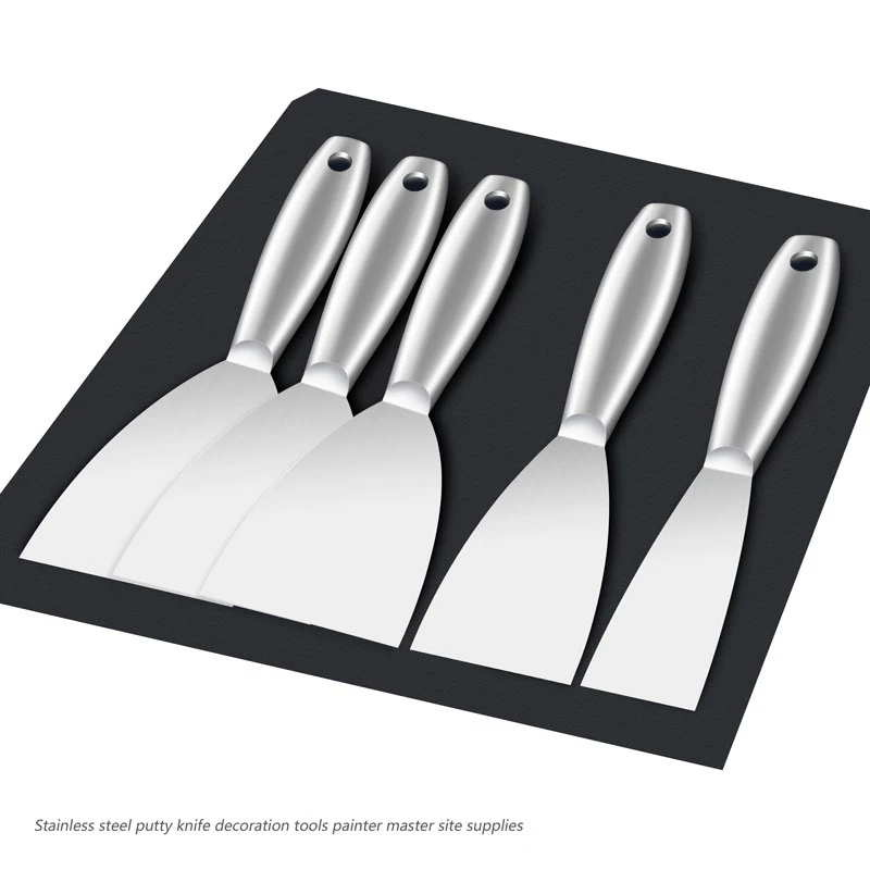 

Putty Knife 1pcs Scraper Blade Scraper Shovel Stainless Steel Wall Integrated Molding Plastering Knife Hand Tool