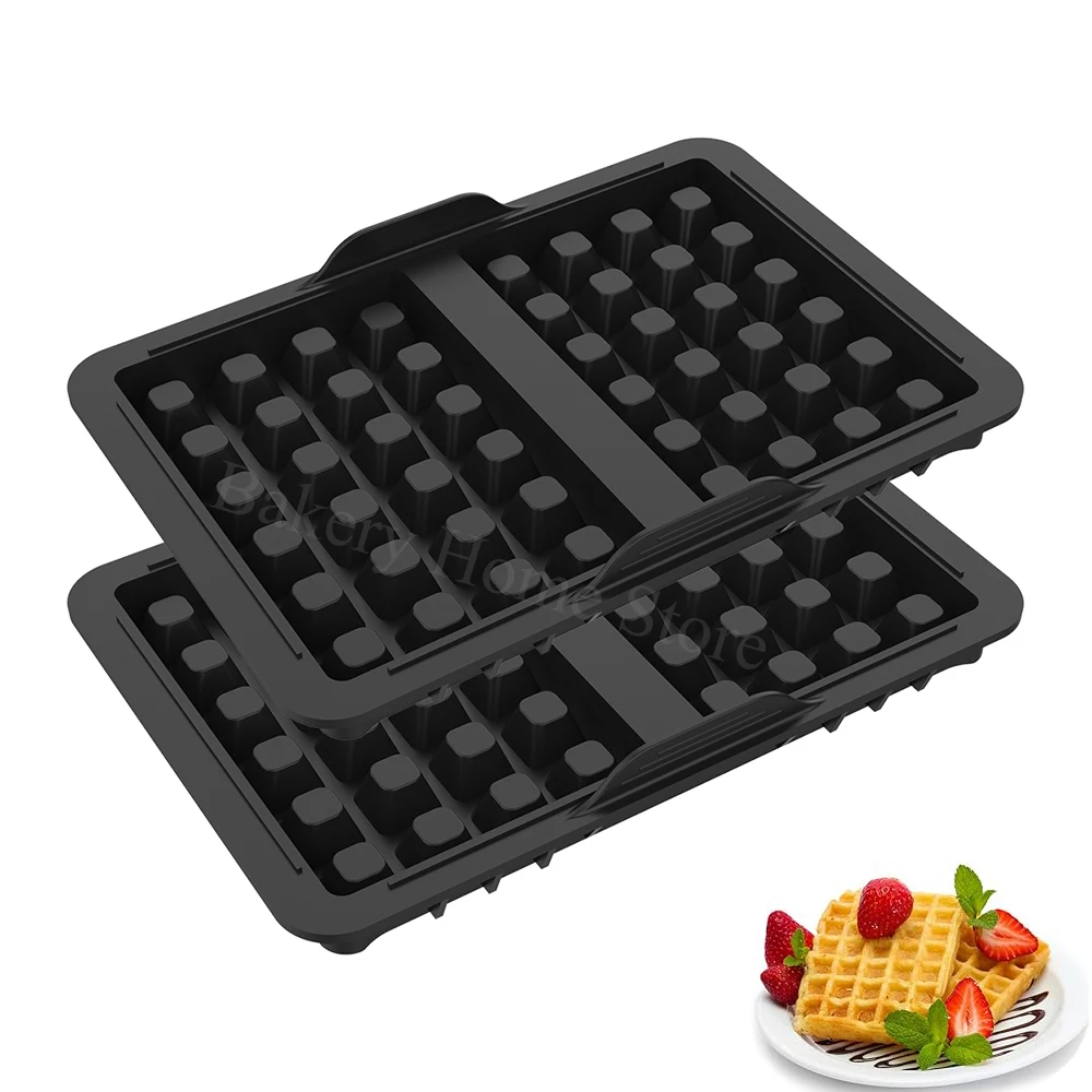 

2 шт., силиконовые формы для вафель для Ninja