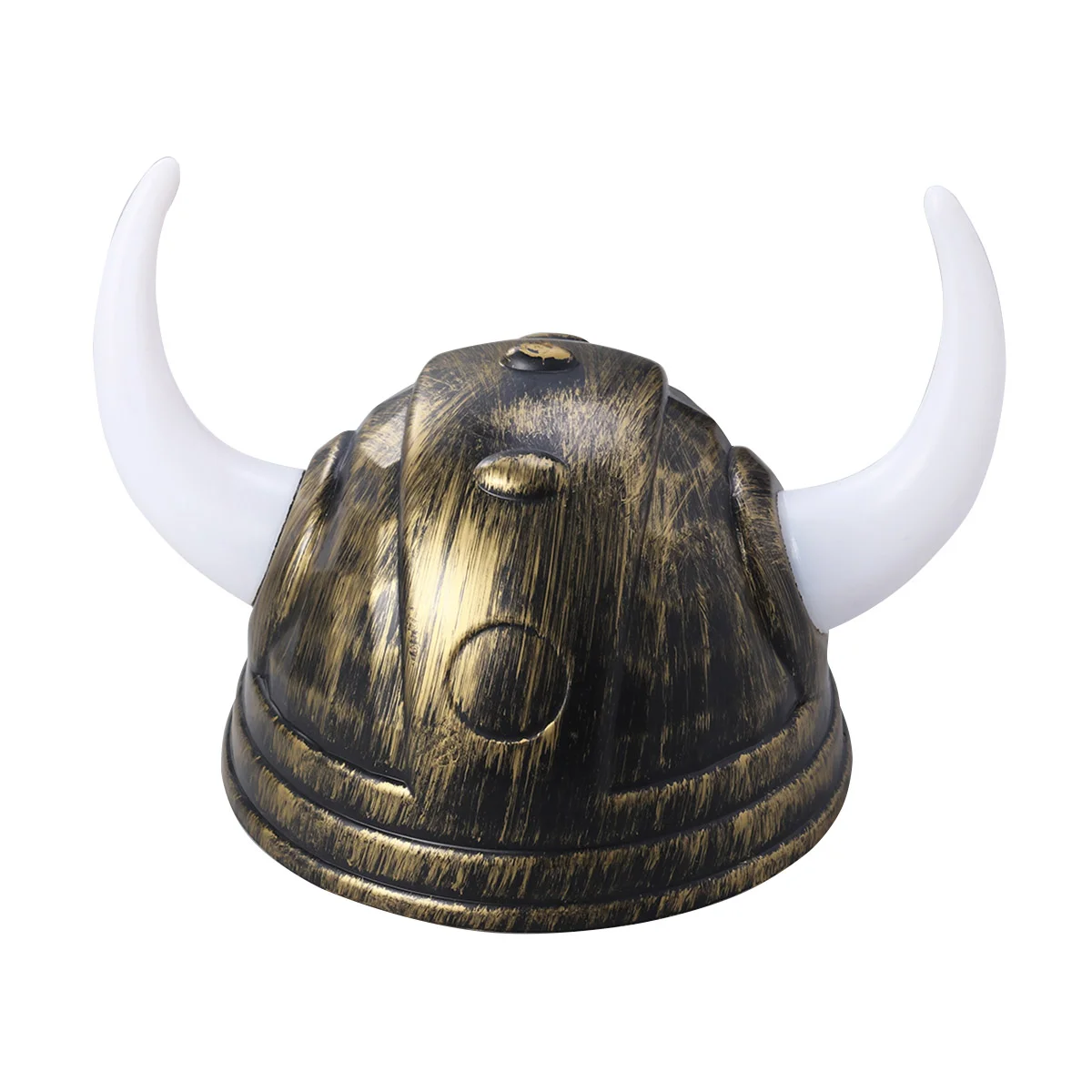 

Water Buffalo Hat Novelty Buffalo Ox Horns Hat Bull Costume Hat Headband Props Favor Golden
