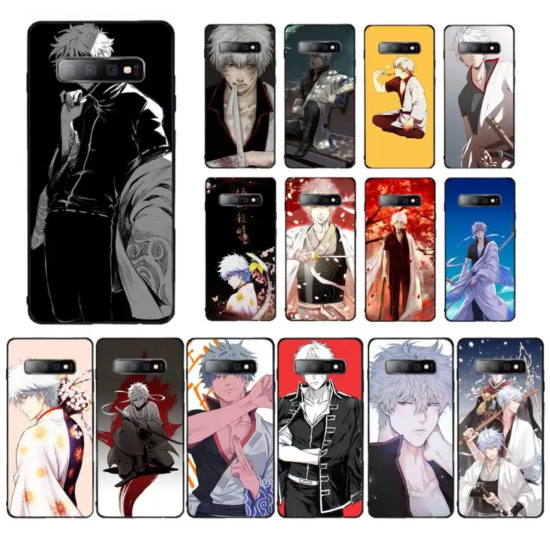 

MaiYaCa Japanese Comics Gintama Gintoki Sakata Phone Case for Samsung S10 21 20 9 8 plus lite S20 UlTRA 7edge