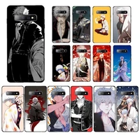 maiyaca japanese comics gintama gintoki sakata phone case for samsung s10 21 20 9 8 plus lite s20 ultra 7edge