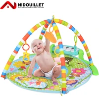 nidouillet new baby music play mat puzzle carpet piano keyboard infant playmat gym crawling early education game pad toy ab144