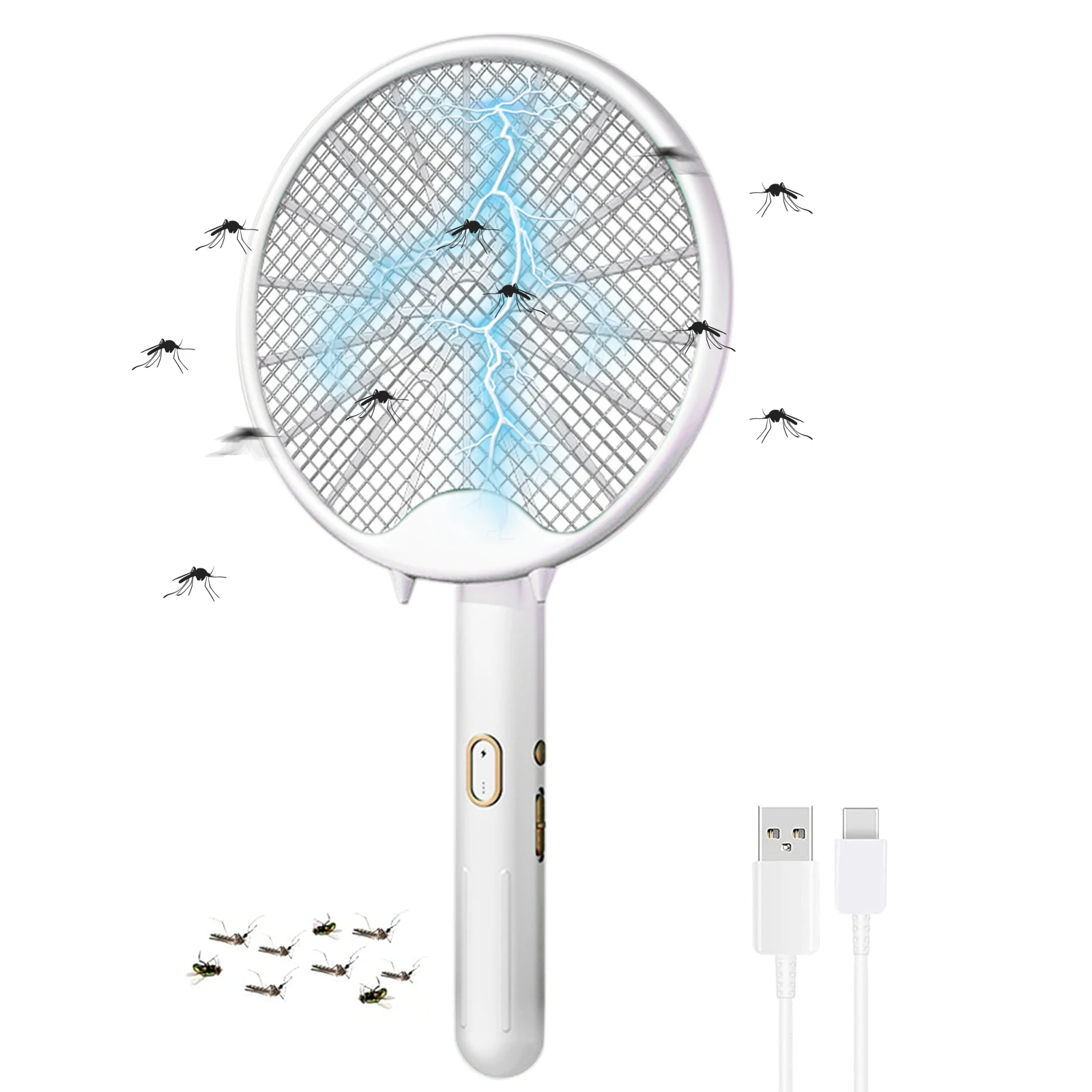 

USB-шокер Электрический для удаления вредных насекомых, 800 мАч